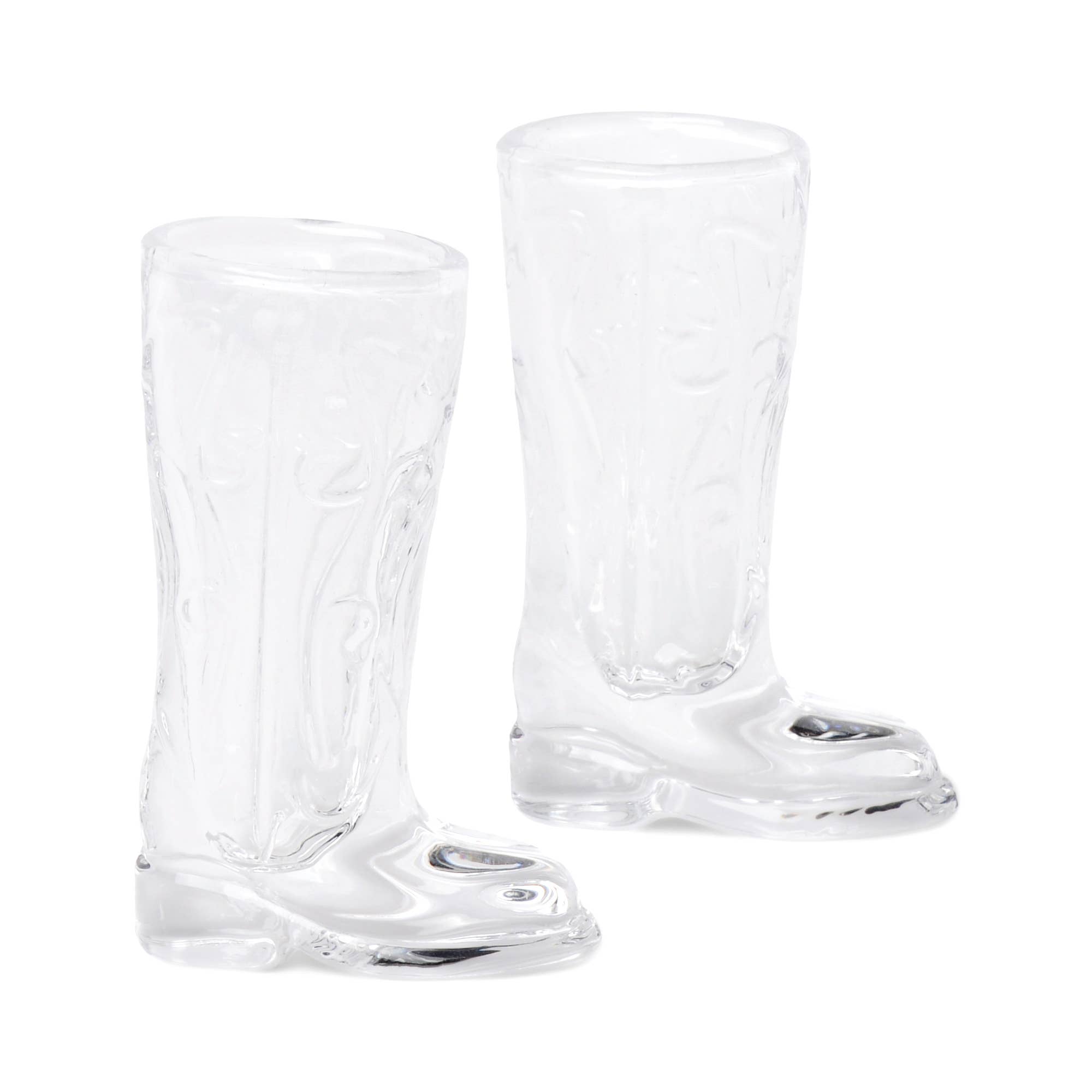 Cowboy Boot Shot Glasses, Set Of 2