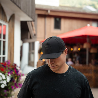 Performance Cap - Flying B Logo - Black
