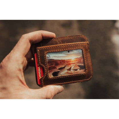 Kenai Minimalist Wallet: Antique Brown