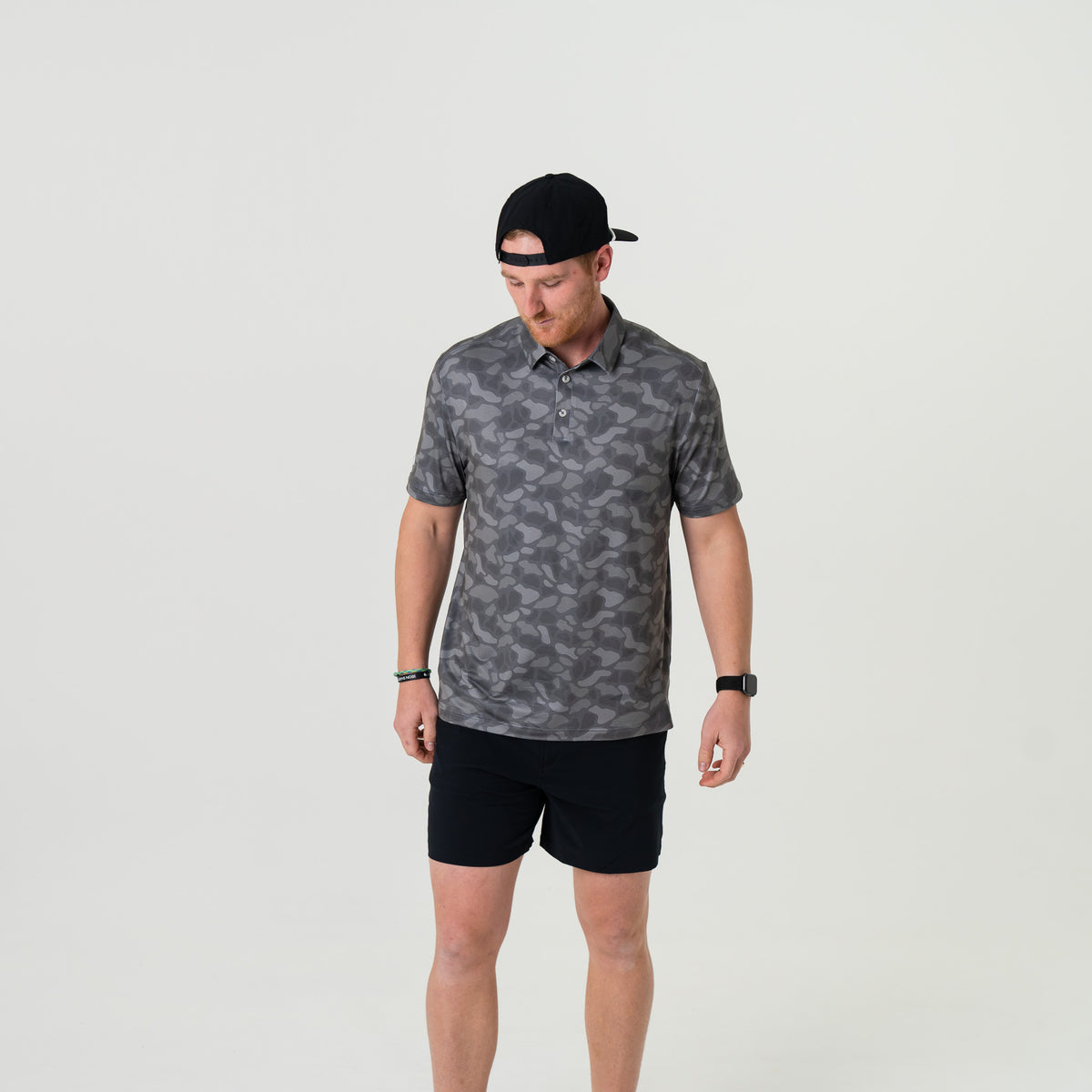 Performance Polo - Stone Camo