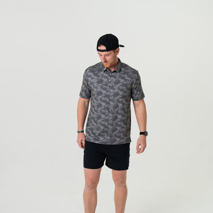 Performance Polo - Stone Camo