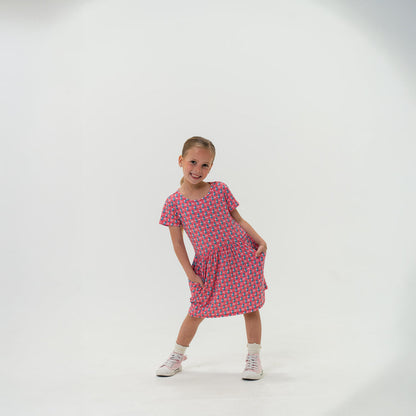 Youth Moxie Dress - American Flag