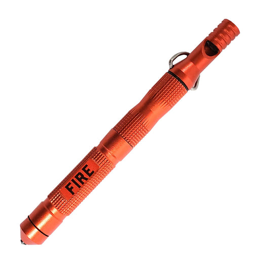 "Emergency Fire Starter" Pocket Fire Starter w/ Whistle