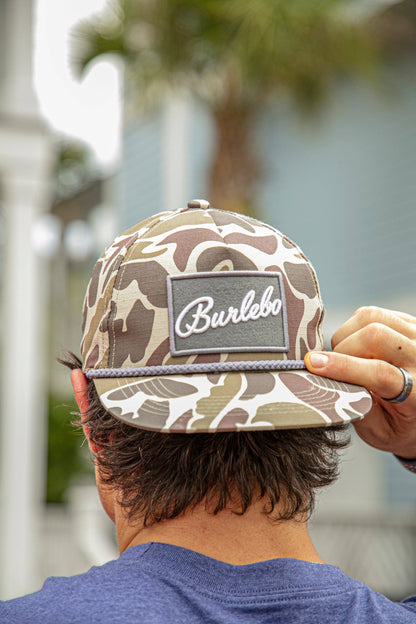 Cap - BURLEBO Script Grey Patch