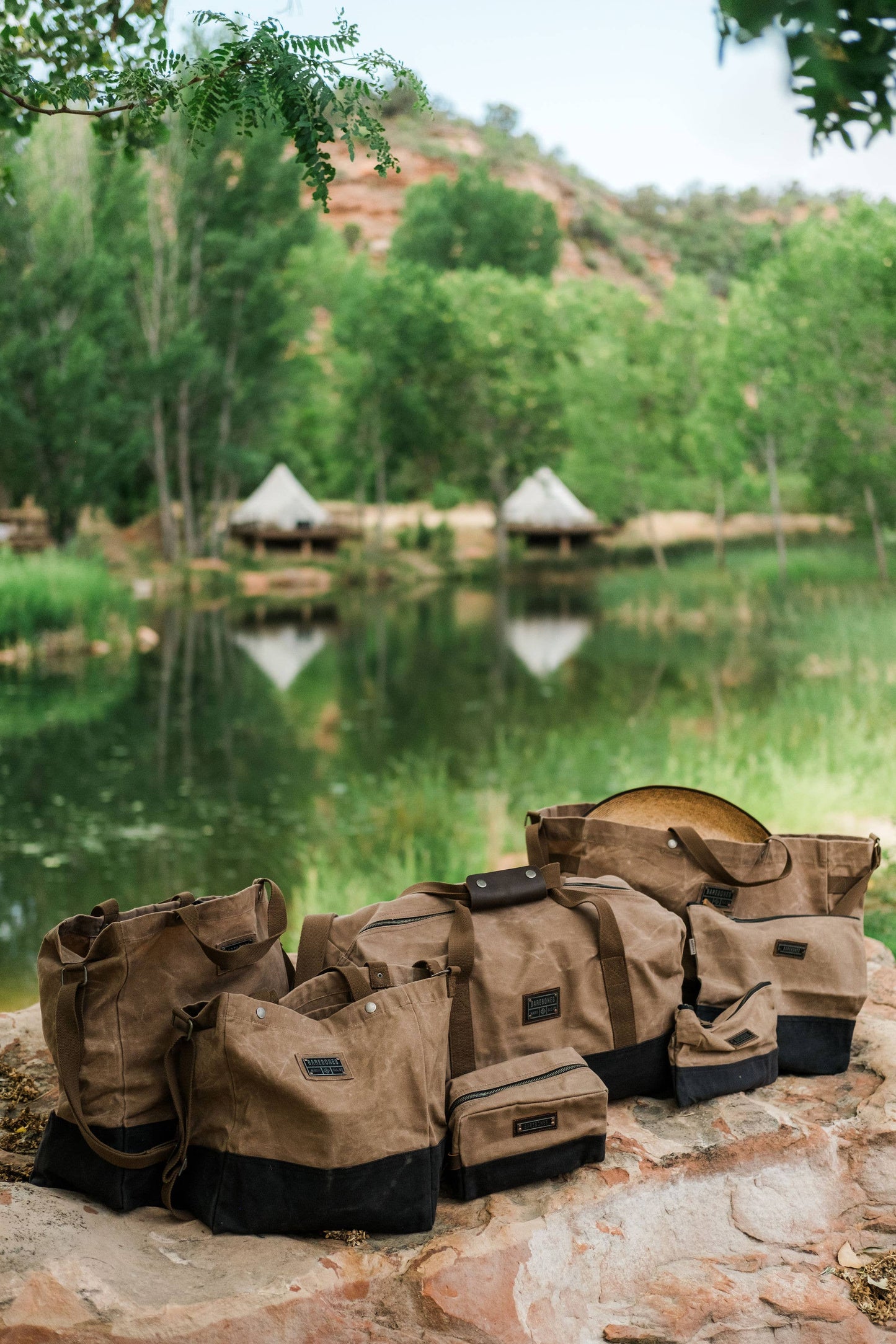 Neelum Dopp Kit Bag 3L - Waxed Canvas Bag