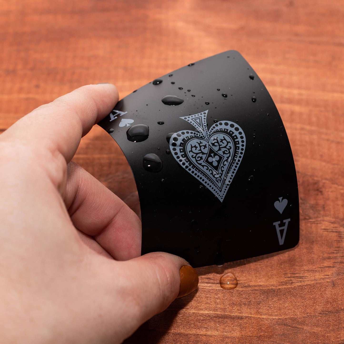 Men's Black Edition Waterproof Card Deck