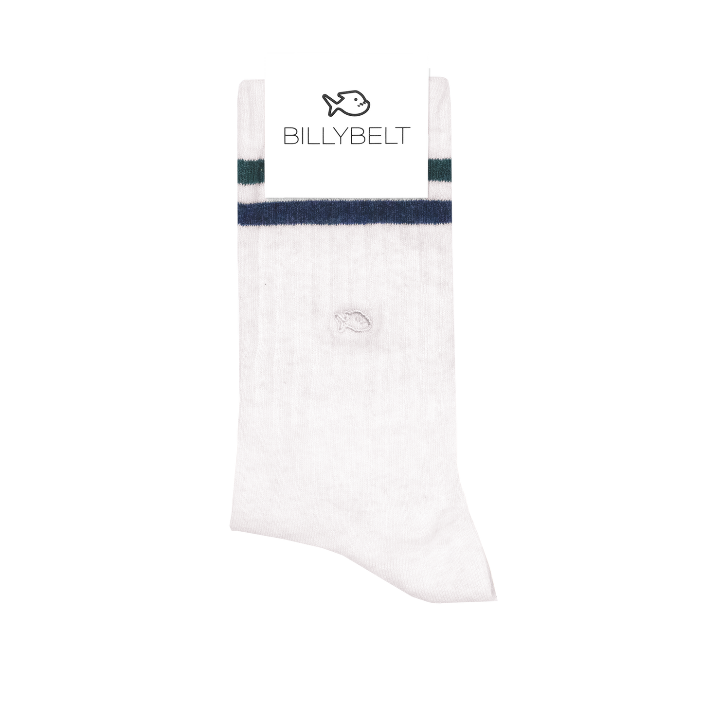 Retro combed cotton socks - Heather: One size