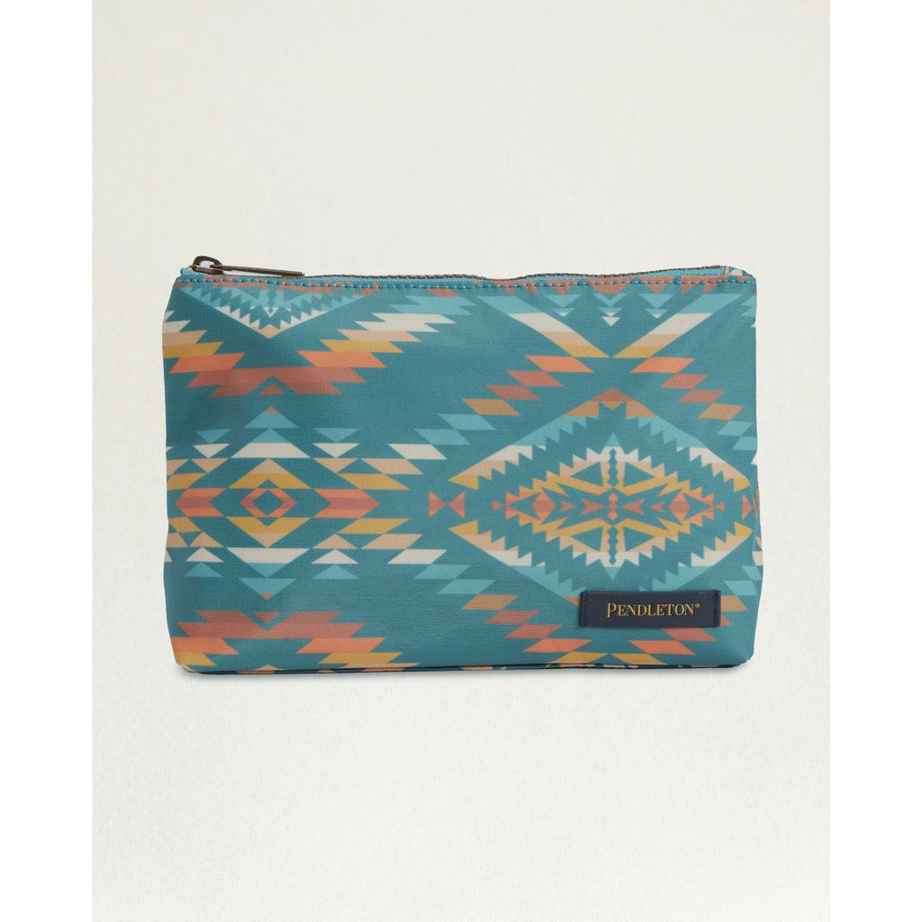 SUMMERLAND BRIGHT CANOPY CANVAS ZIP POUCH