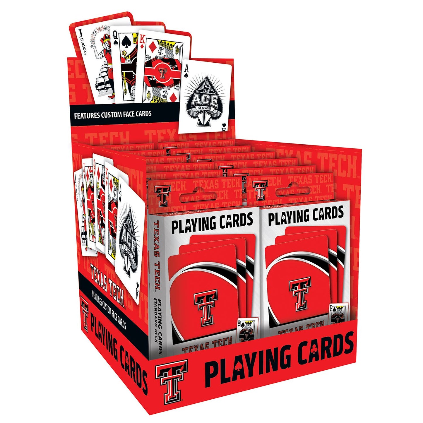 Texas Tech Red Raiders Playing Cards