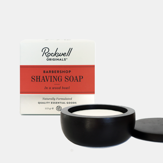 Barbershop Shave Soap: In a Wooden Bowl
