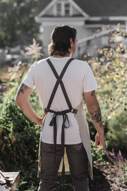Chef Grilling Apron: Stone