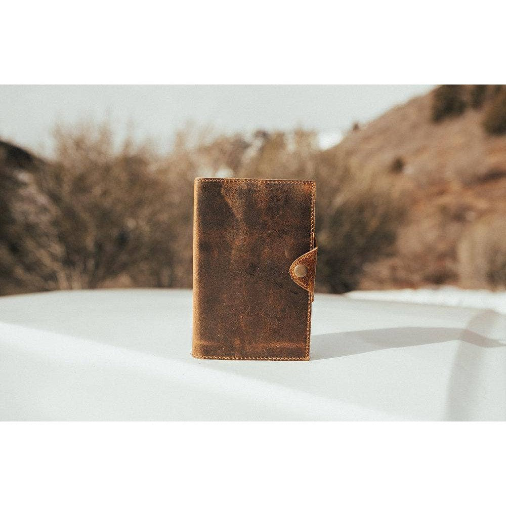 Drifter Leather Journal: Dark Walnut