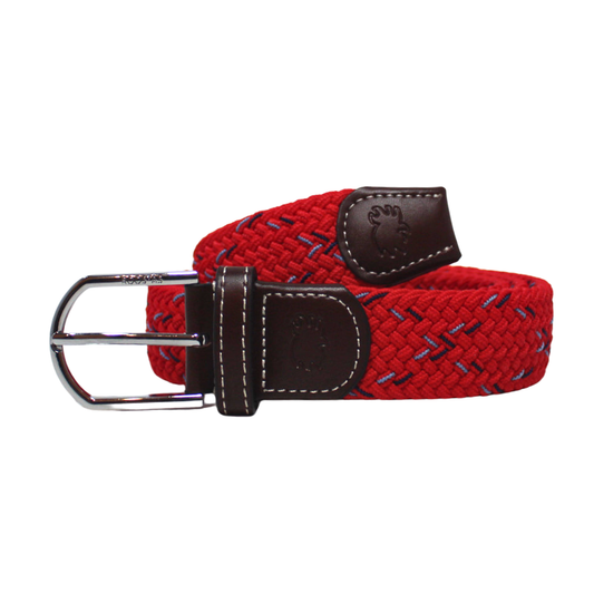 The Lamar Woven Elastic Stretch Belt: Medium