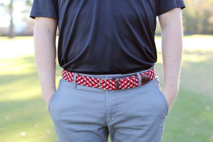 The Sea Island Woven Stretch Belt: Small