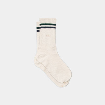 Retro combed cotton socks - Heather: One size