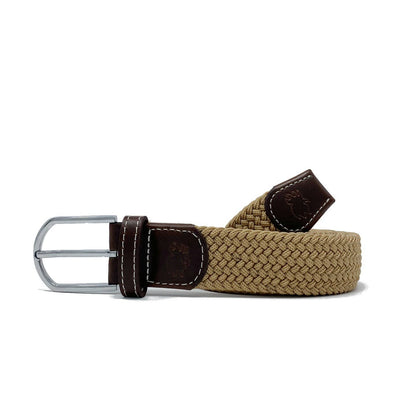 The Palm Beach Woven Stretch Belt: Medium