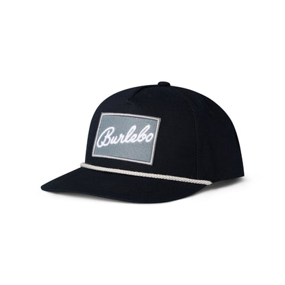 Cap - Burlebo Patch Script-Black