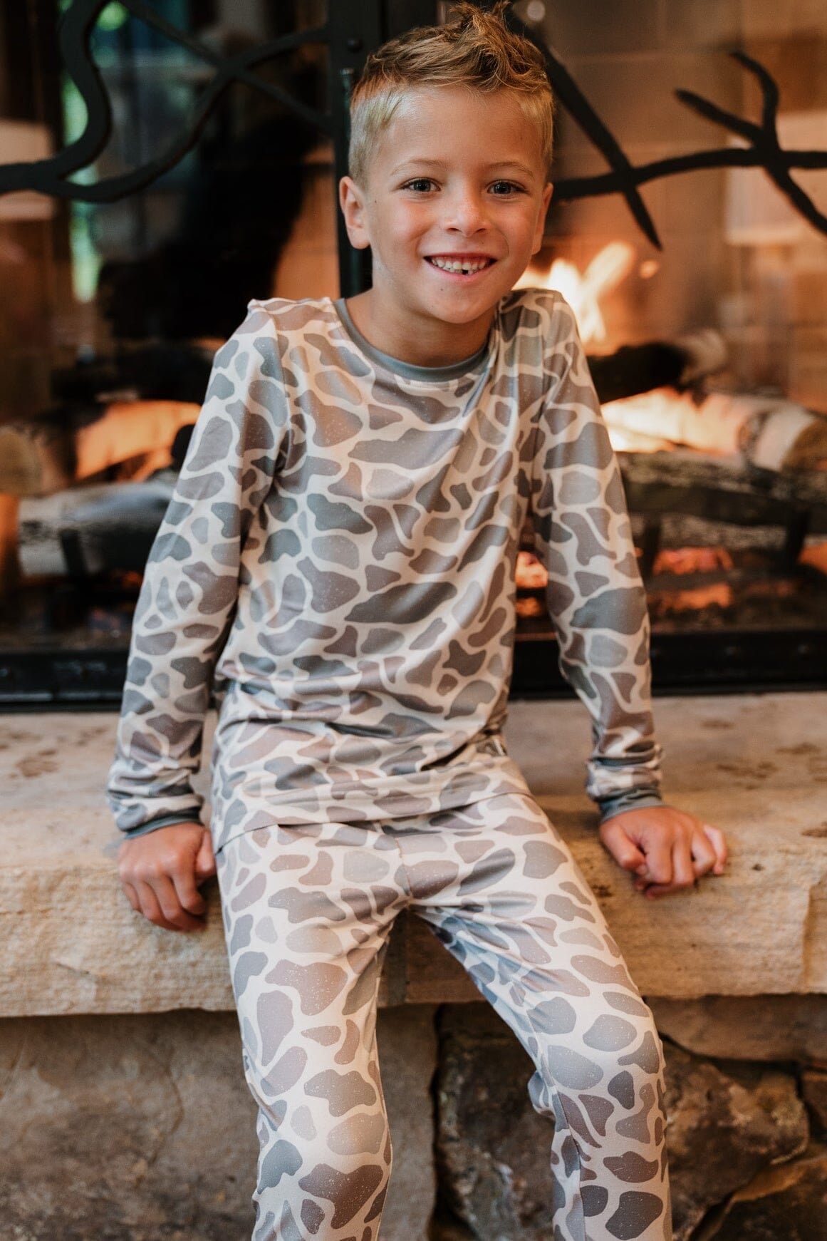 Youth & Toddler - Pajama Set - Classic Deer Camo: Small