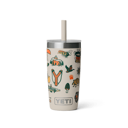 RAMBLER® JR. 10 OZ TUMBLER WITH SILICONE STRAW LID