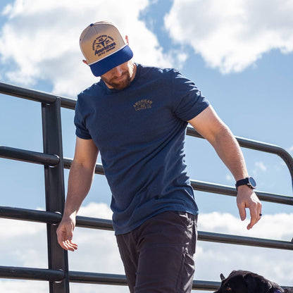 Certified Ranchers Association Hat: White/Khaki