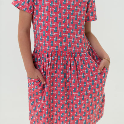 Youth Moxie Dress - American Flag