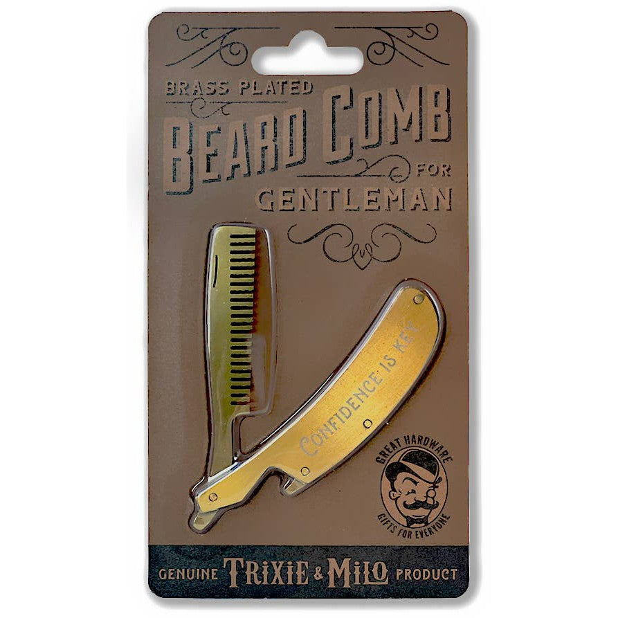 Folding Beard Comb