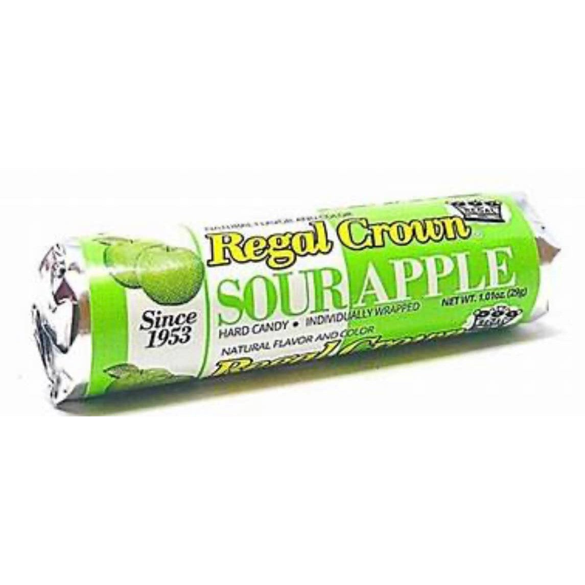 Nostalgic Regal “Sour Apple 🍏” Hard Candy Roll Est. 1953!