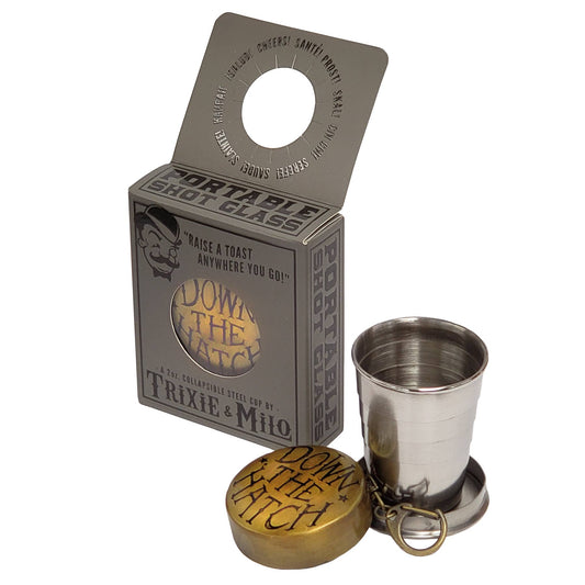 Down the Hatch Collapsible shot Glass