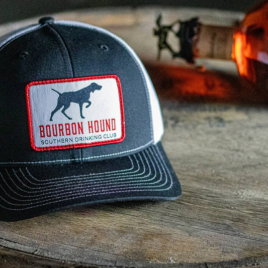 Bourbon Hound Snapback Hat