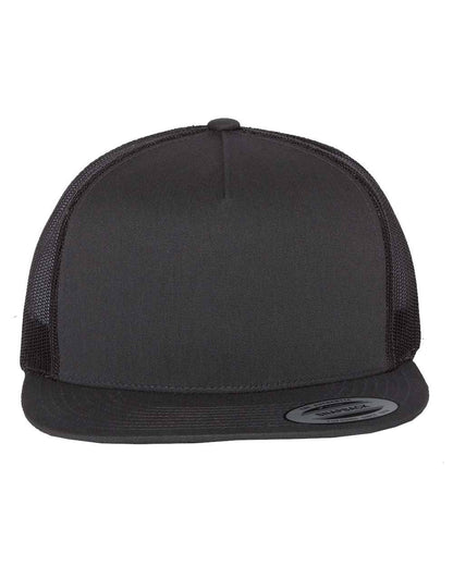 YP Classics®, Yupoong 6006 - Flat Bill Trucker Cap - 6006: White