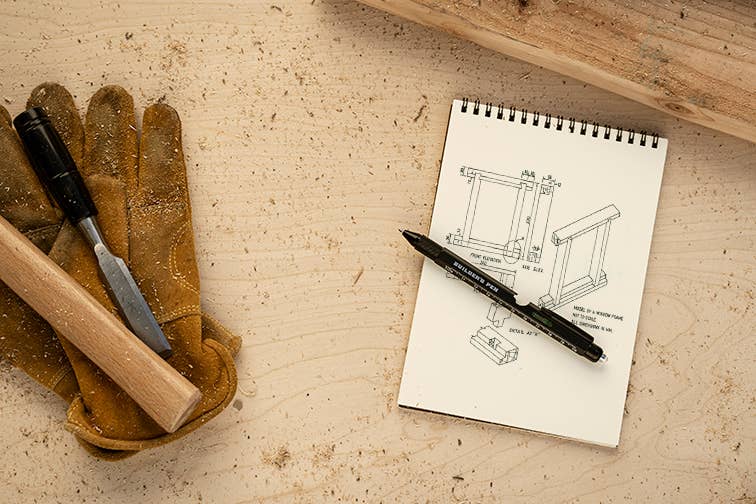 Builder's Pen, 9-in-1 Multi-tool