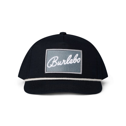 Cap - Burlebo Patch Script-Black