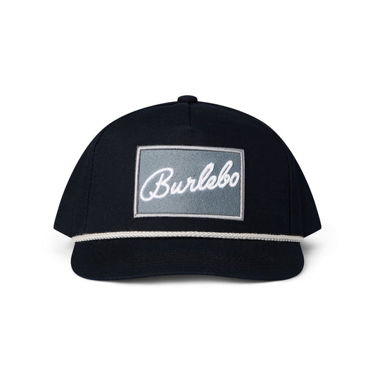 Cap - Burlebo Patch Script-Black