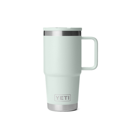RAMBLER® 20 OZ TRAVEL STRAW MUG WITH COLOR-MATCHED STRAW LID