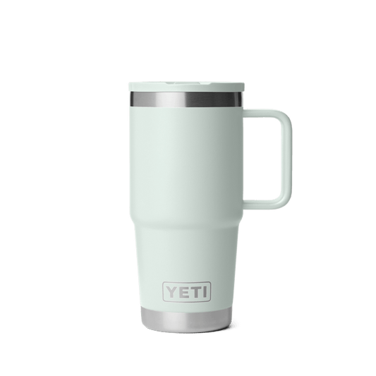 RAMBLER® 20 OZ TRAVEL STRAW MUG WITH COLOR-MATCHED STRAW LID