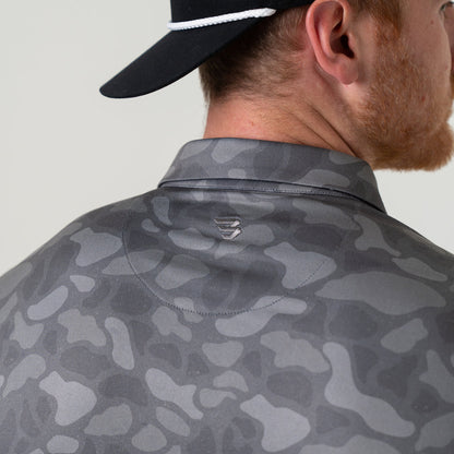 Performance Polo - Stone Camo