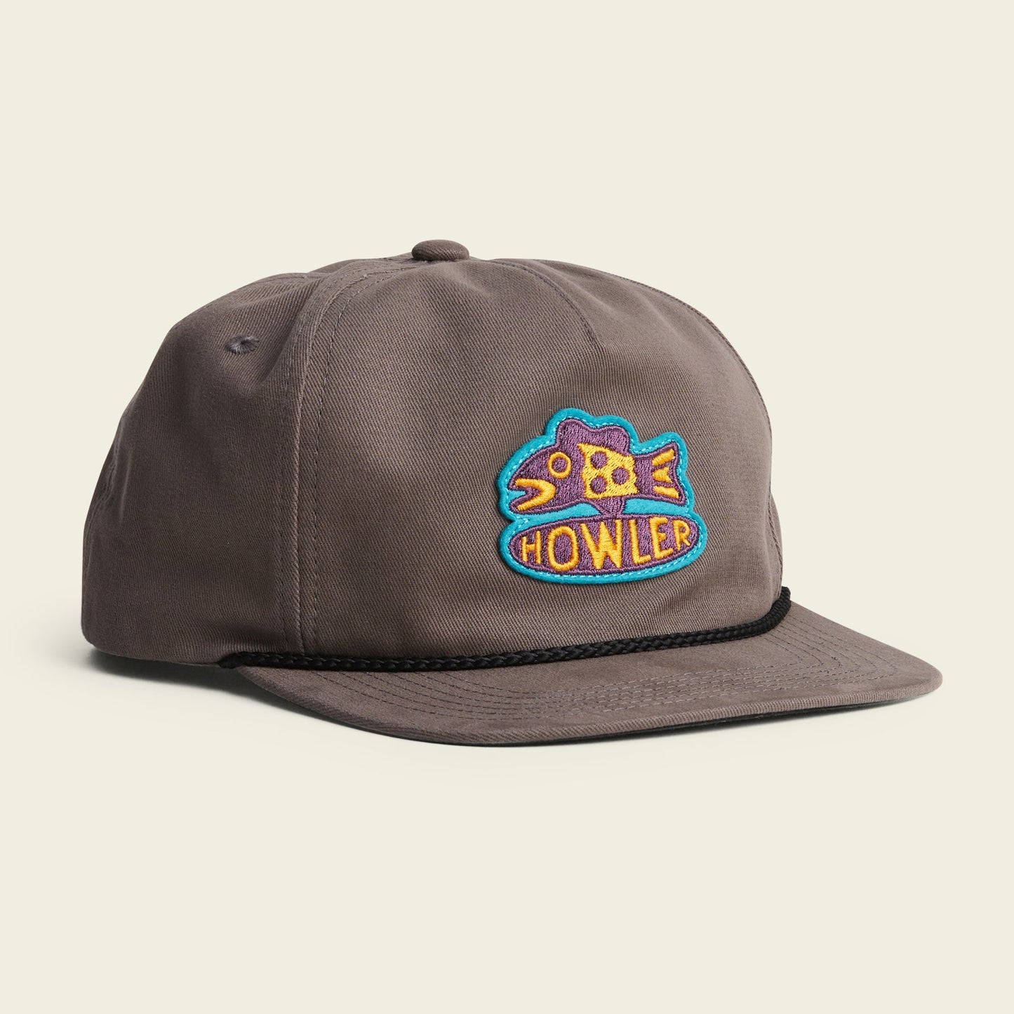 Unstructured Snapback Hats: Something Fishy : Graphite