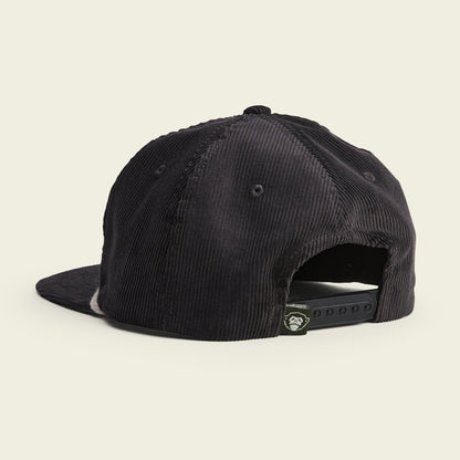 Unstructured Snapback Hats - Howler Beach Club : Antique Black Corduroy