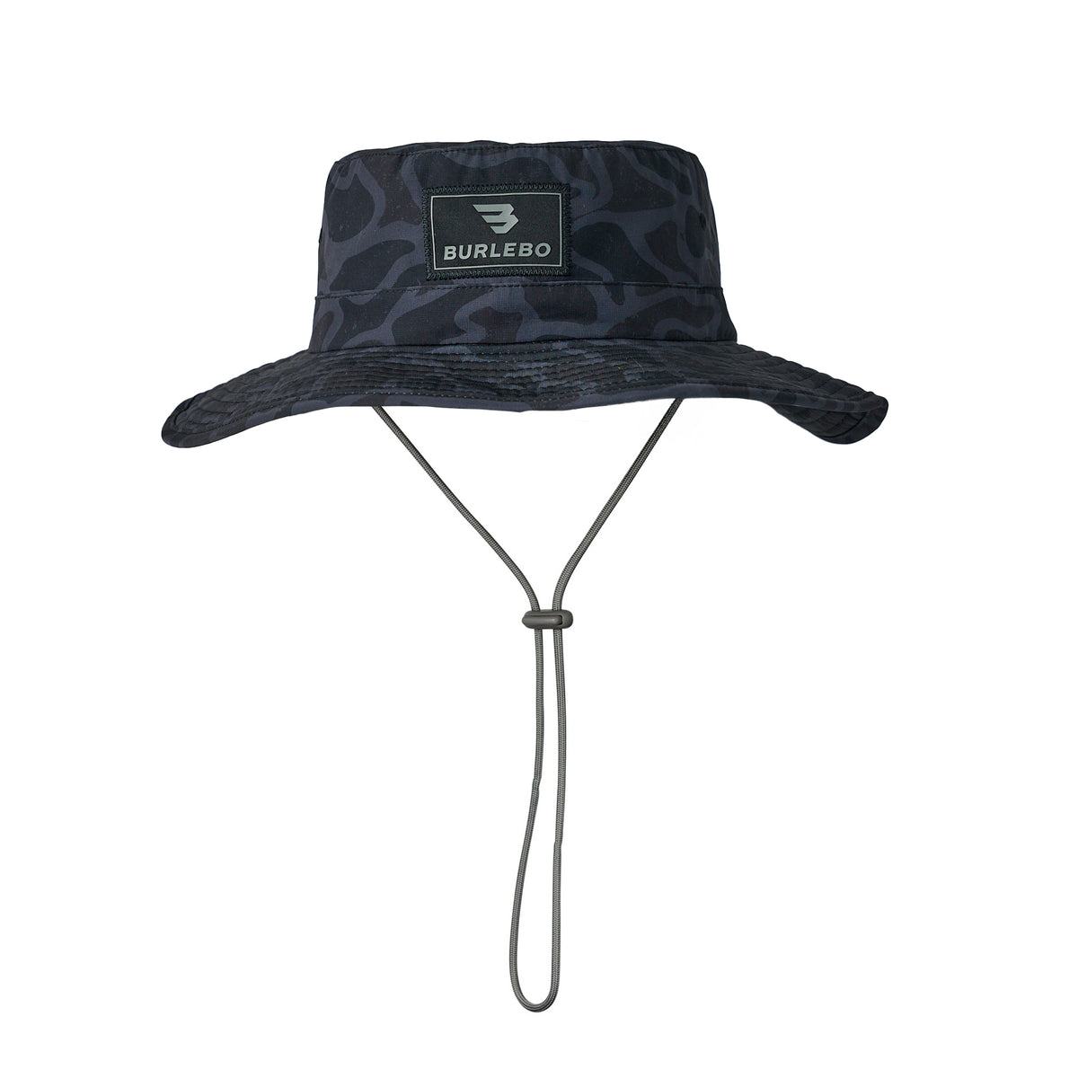 Bucket Hat-Black Camo