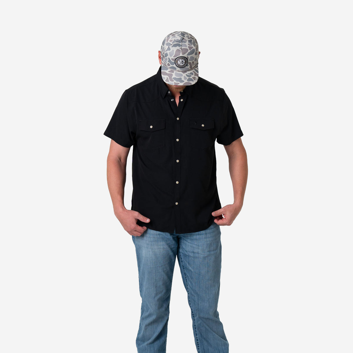 Performance Western Shirt - Black