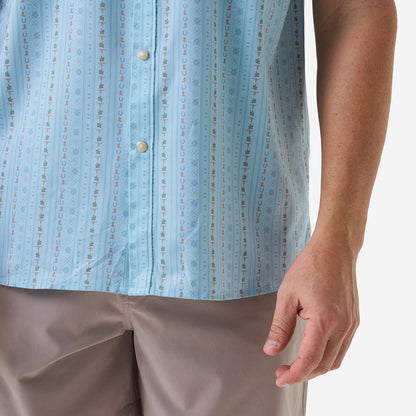 Performance Western Shirt - BURLEBO Ranch - Blue Jean