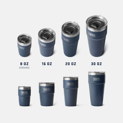 YETI Rambler 8 oz Stackable Cup w DURASIP CERAMIC Lining