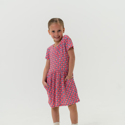 Youth Moxie Dress - American Flag