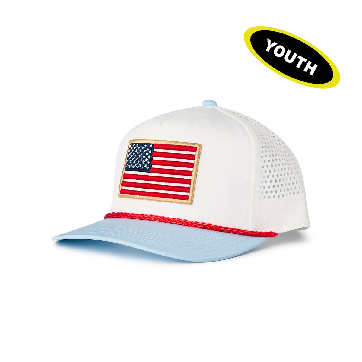 Youth Performance Cap-Old Glory