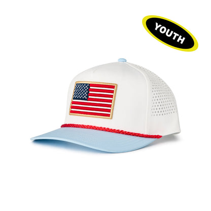 Youth Performance Cap-Old Glory