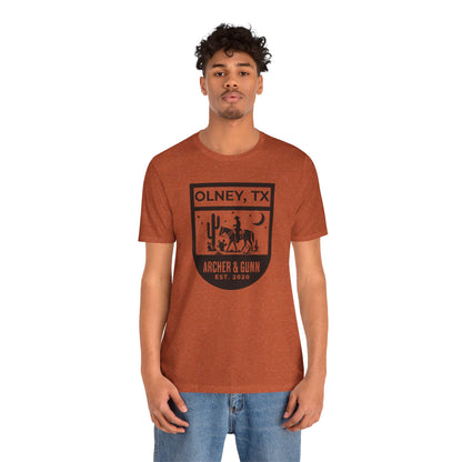 Lone Cowboy T-Shirt - Sedona Heather