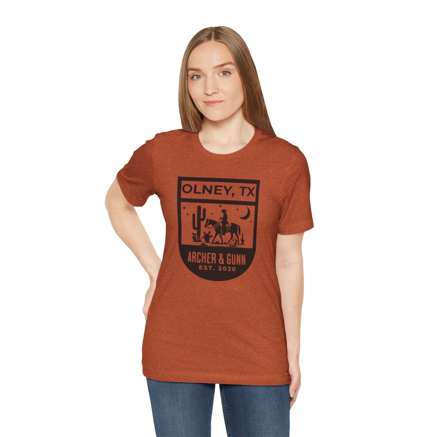 Lone Cowboy T-Shirt - Sedona Heather
