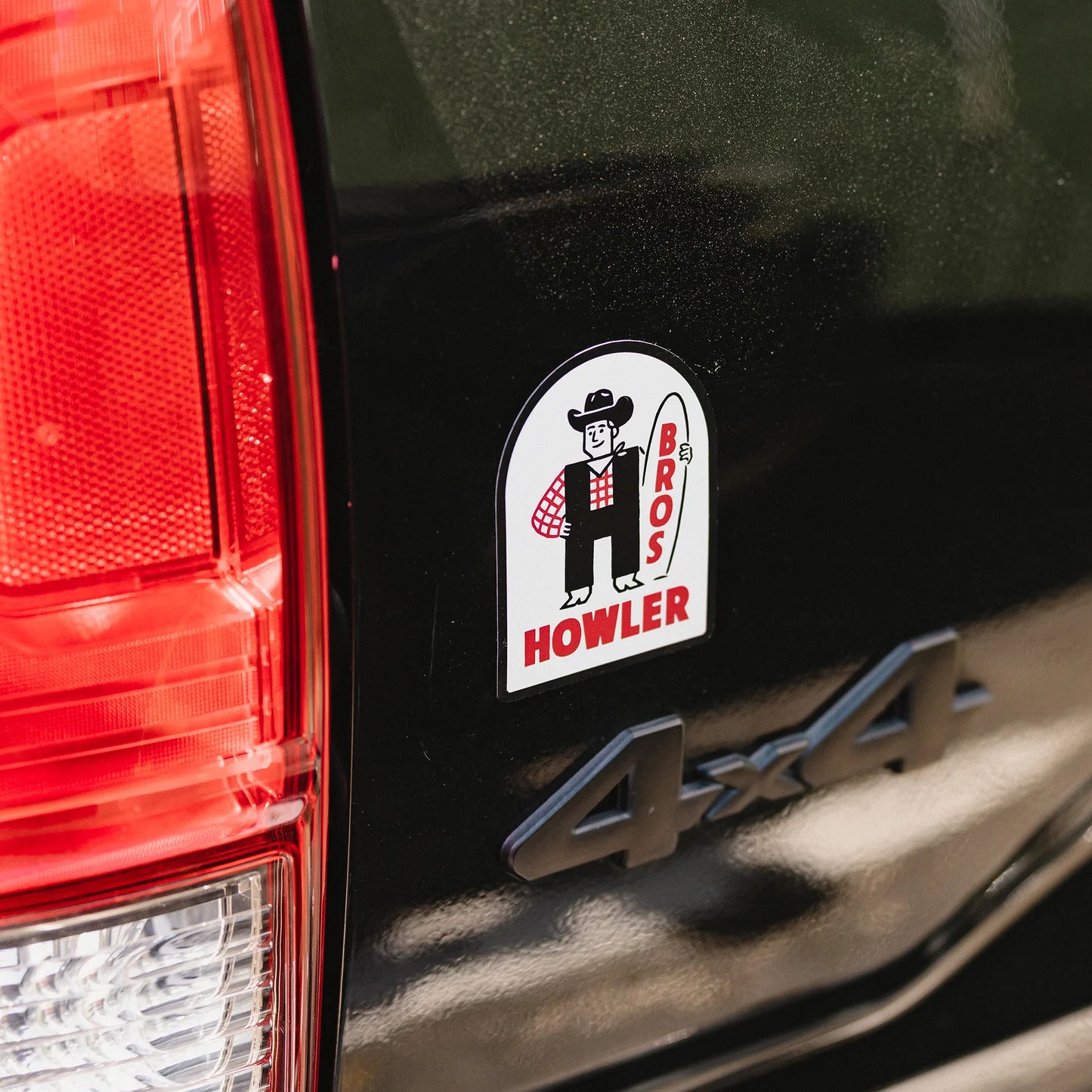 Howler Western Sticker