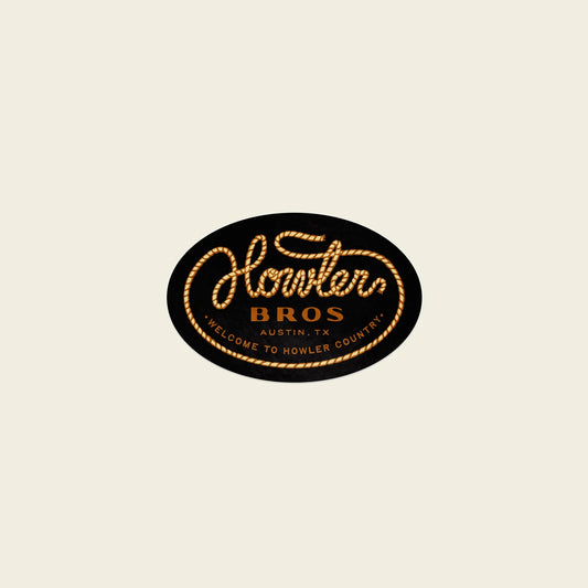 Howler Lasso Sticker