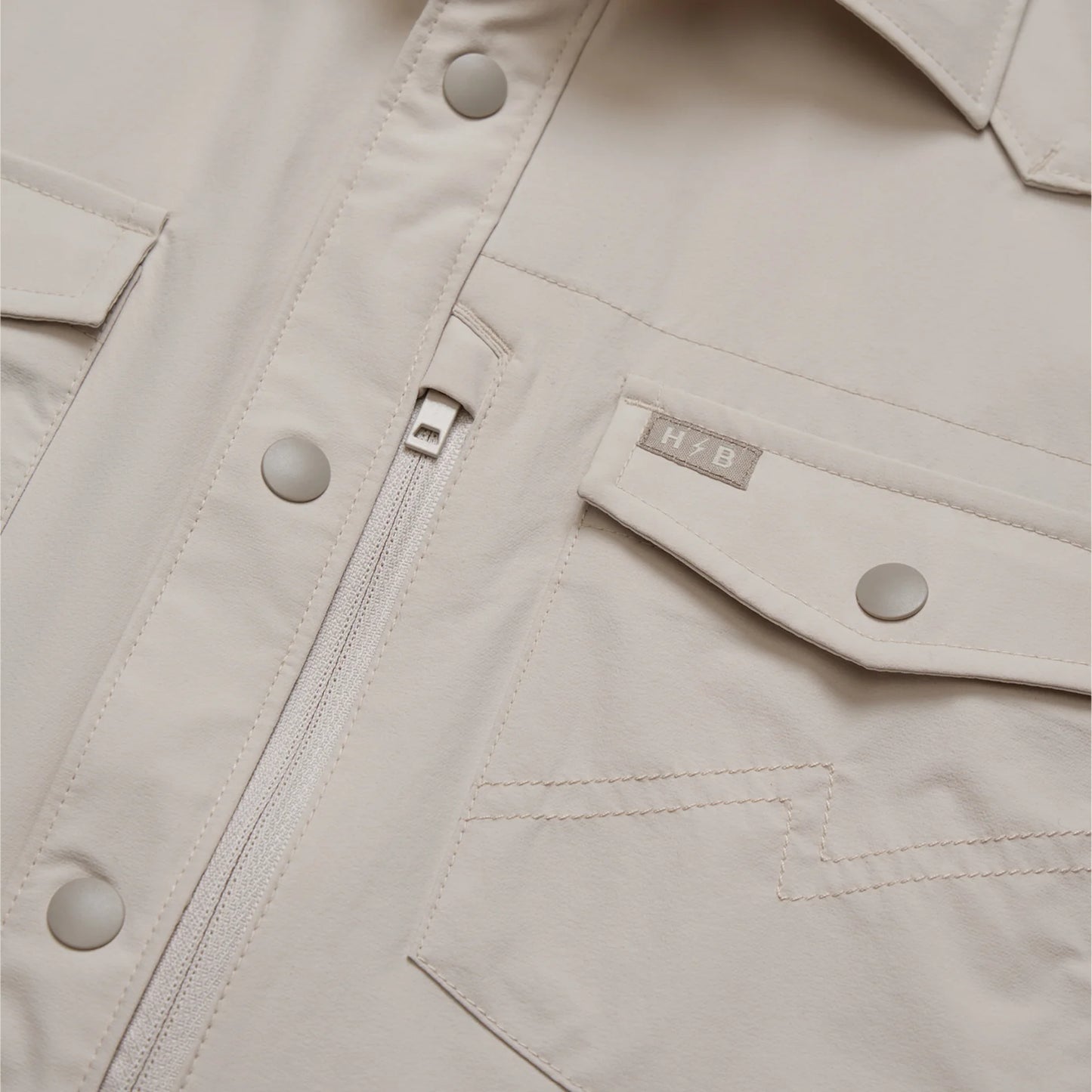Emerger Tech Longsleeve : Chalk